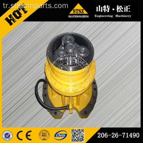 Komatsu ekskavatör PC200-6 kule dönüş motoru takımı 706-75-01101